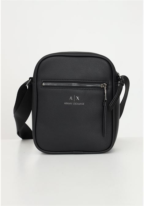 Black men's bag with logo ARMANI EXCHANGE | 952388CC83000020